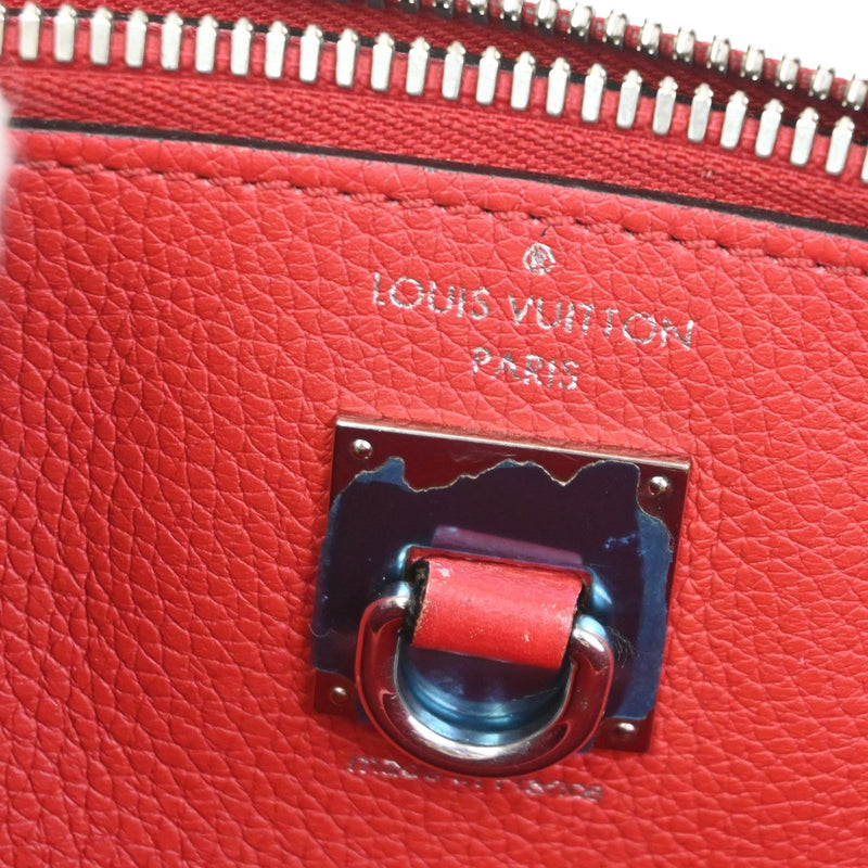 Louis Vuitton City Steamer Leather Red Bag