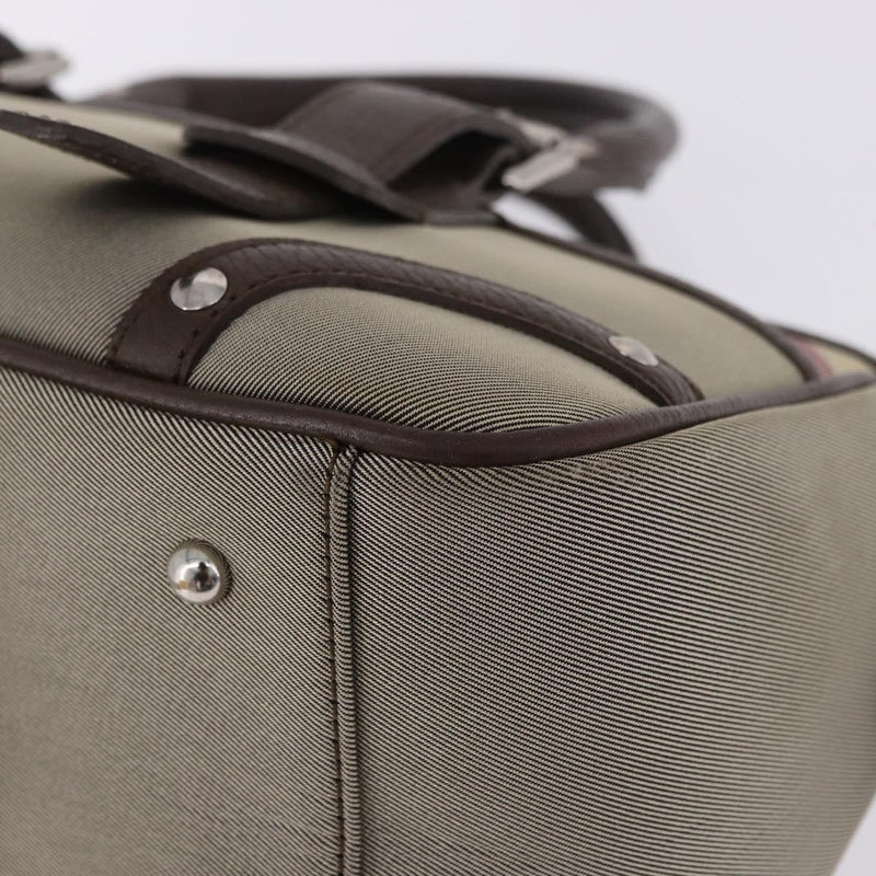 Burberry Nova Check Canvas Brown Bag