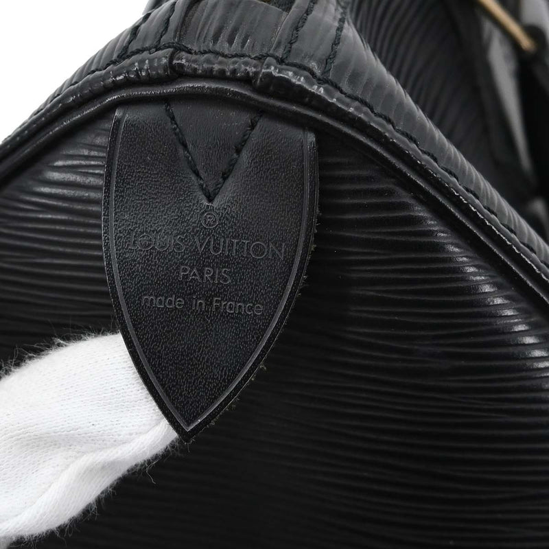 Louis Vuitton Speedy Epi Leather Black Bag
