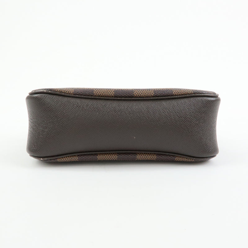 Louis Vuitton Trousse Make Up Damier Brown Canvas Bag
