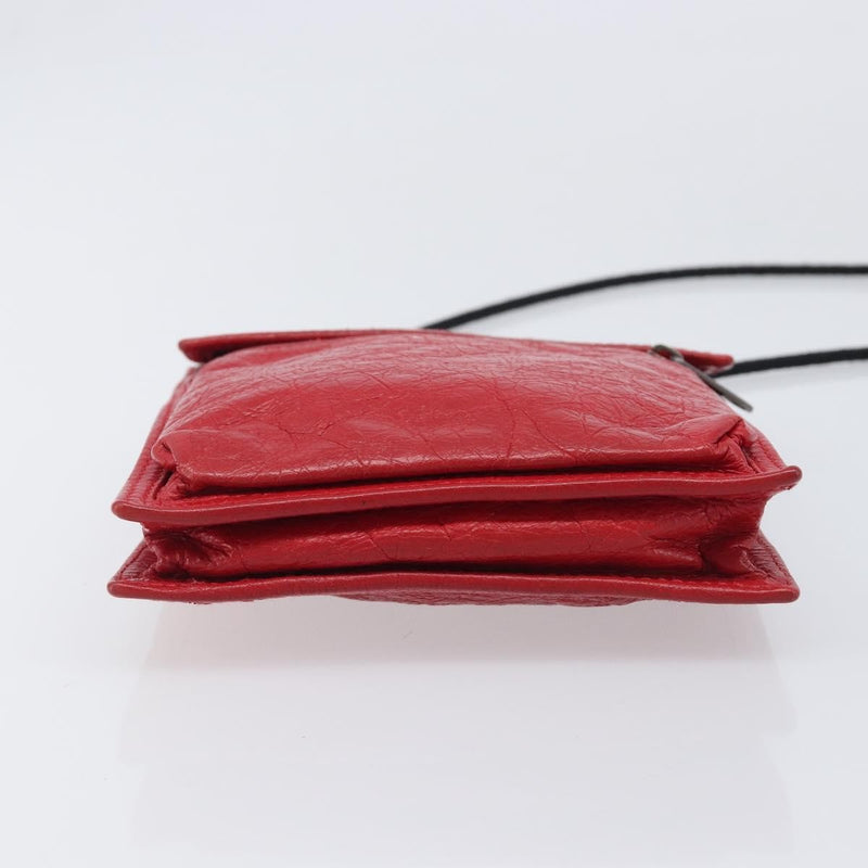 Balenciaga Explorer Leather Red Bag