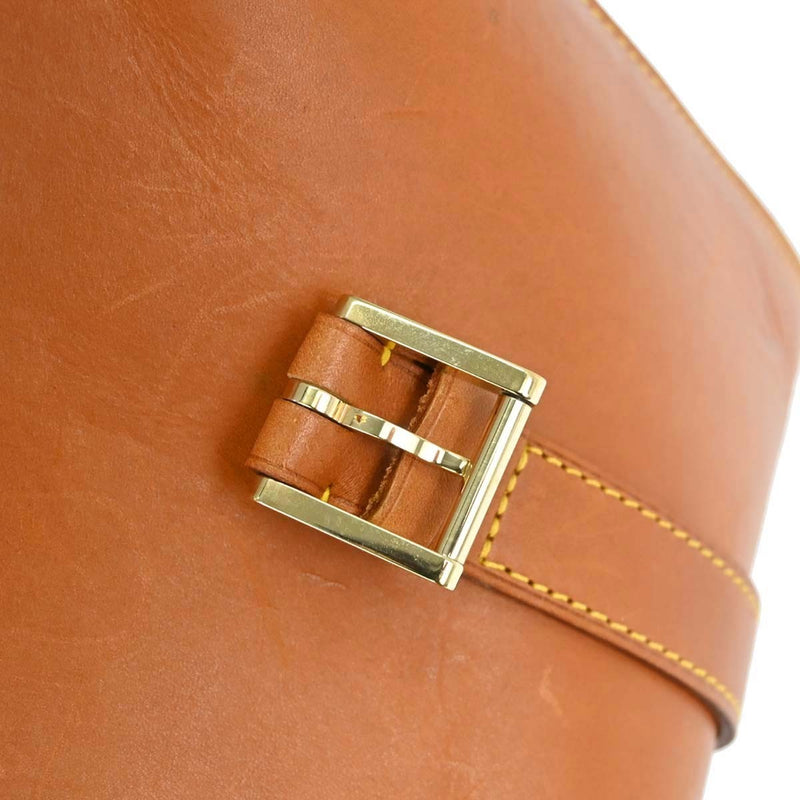Louis Vuitton Nubie Weekender Nomade Leather Brown Bag