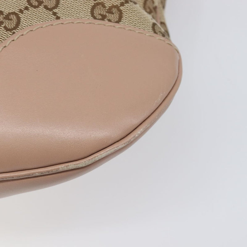 Gucci Mayfair Messenger Gg Canvas And Leather Beige