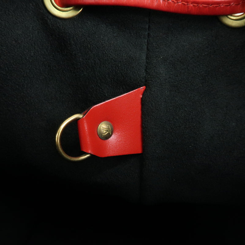Louis Vuitton Bicolor Petit Noe Epi Leather Green Bag