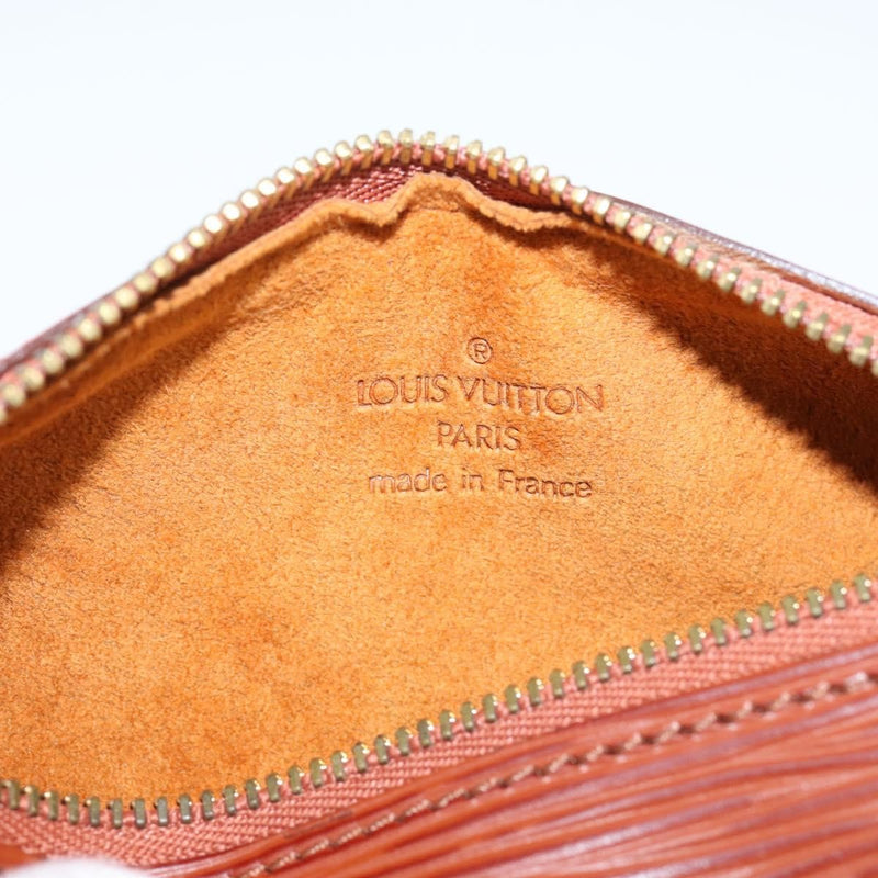 Louis Vuitton Soufflot Pochette Epi Leather Brown Bag