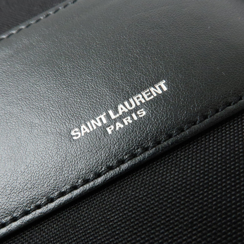 Saint Laurent City Printed Corduroy Multicolour Canvas Bag