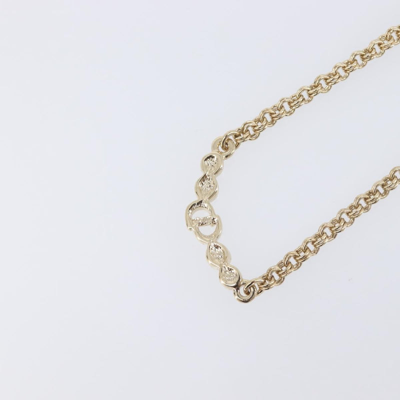 Christian Dior Cd Logo Metal Gold Bijoux