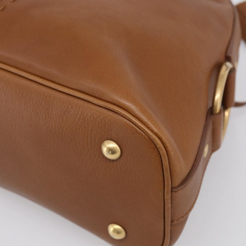 Saint Laurent Muse Leather Brown Bag