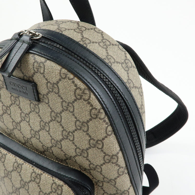 Gucci Zip Pocket Gg Coated Canvas Beige Bag