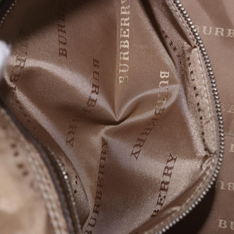Burberry Nova Check Canvas Brown Bag