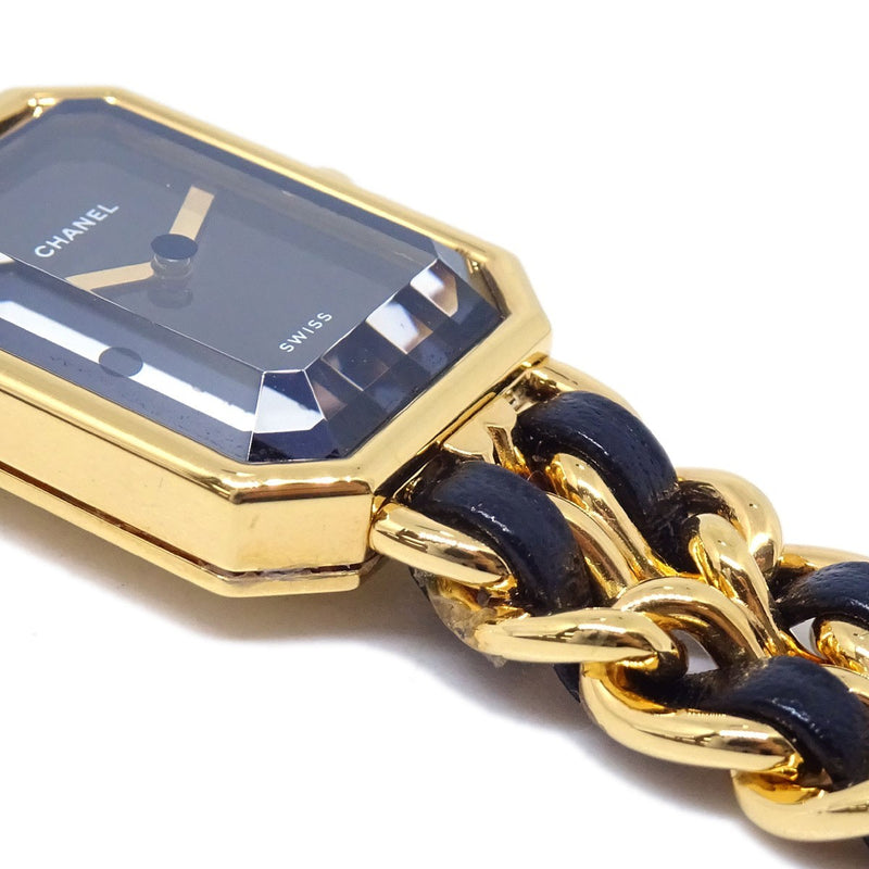 Chanel Premiere Rock Quartz Stainless Steel And Leather Watches