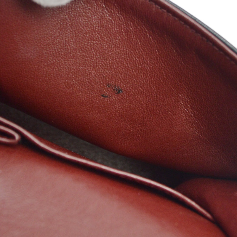 Chanel Vintage Classic Double Flap Quilted Lambskin Black Leather Bag