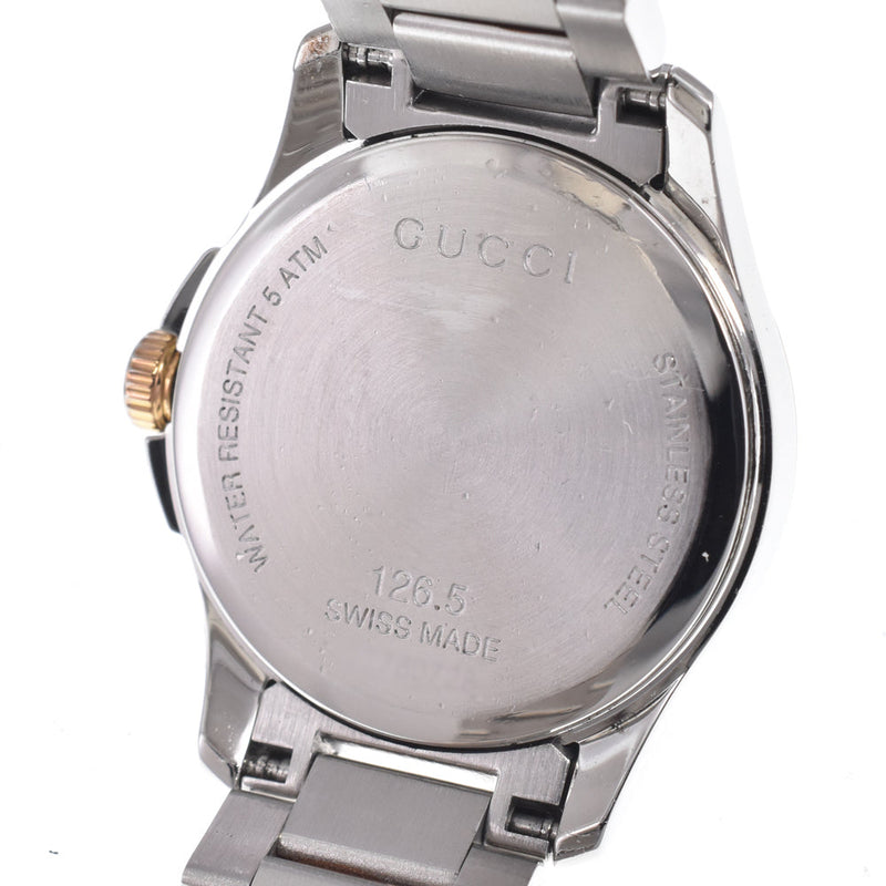 Gucci G-Timeless Quartz Stainless Steel With Diamond Markers And Mother Of Pearl Watches