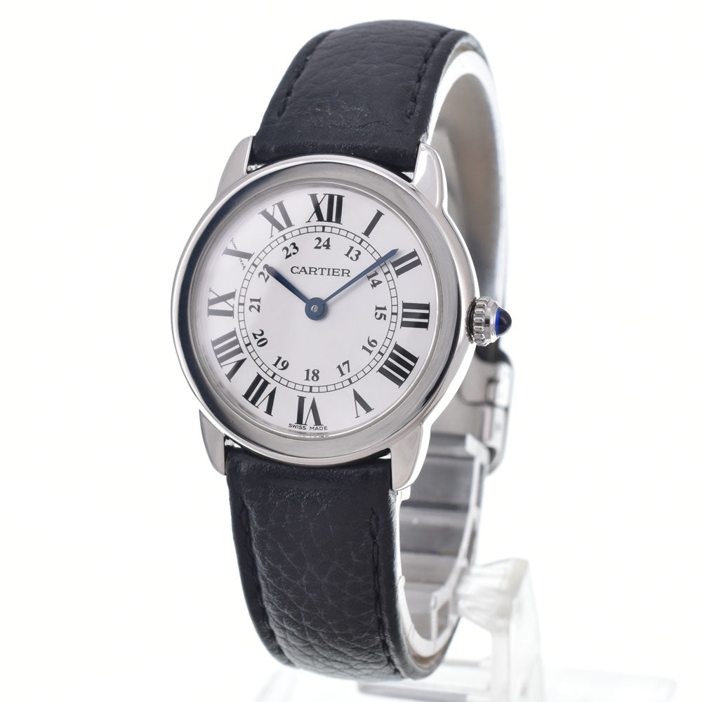 Cartier Ronde Solo De Quartz Stainless Steel Watches