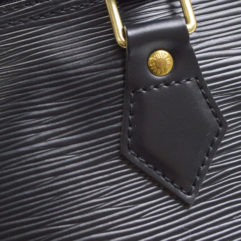 Louis Vuitton Speedy Epi Leather Black Bag