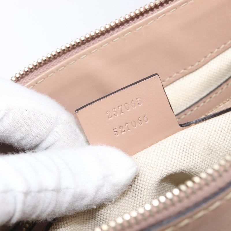 Gucci Mayfair Messenger Gg Canvas And Leather Beige
