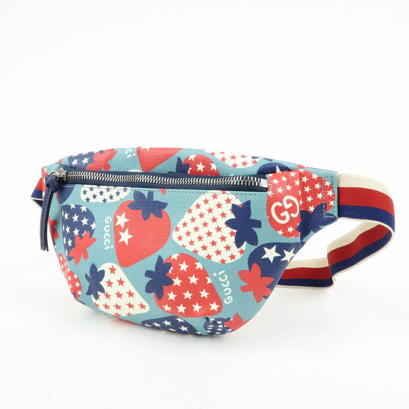 Gucci Childrens Belt Printed Coated Canvas Multicolour Bag