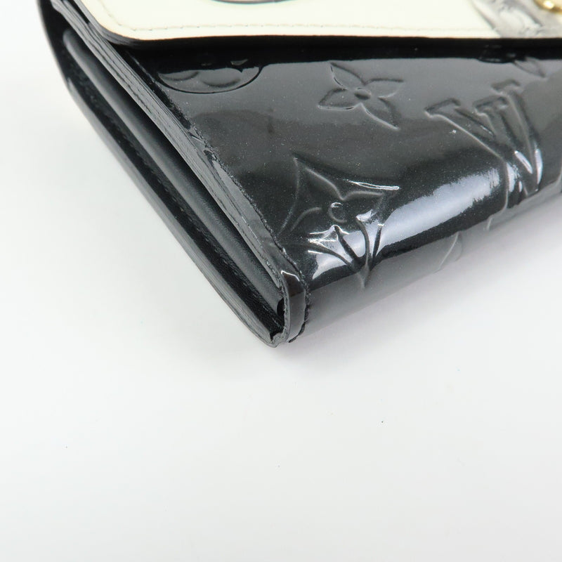 Louis Vuitton Sarah Wallet Nm Limited Edition Stickers Monogram Vernis Multicolour Patent_leather