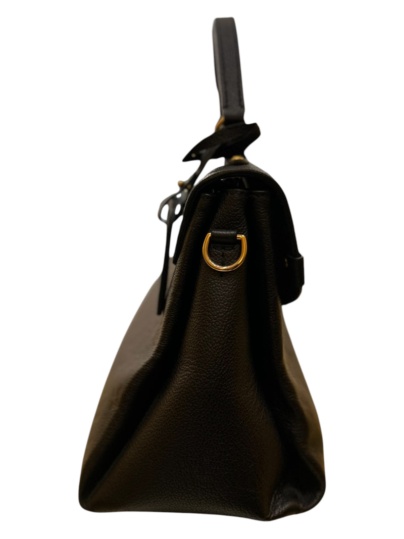 Louis Vuitton Georges Monogram Empreinte Leather Black Bag