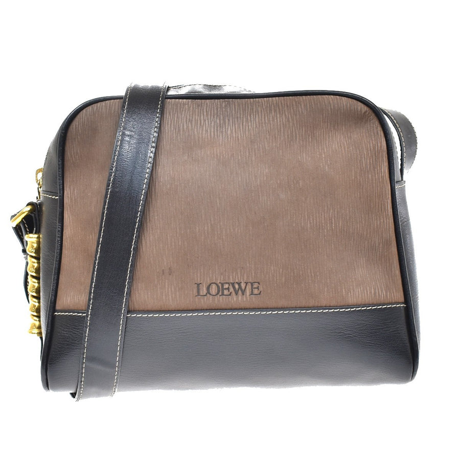 Loewe Velazquez Shoulderbag Leather Brown Bag