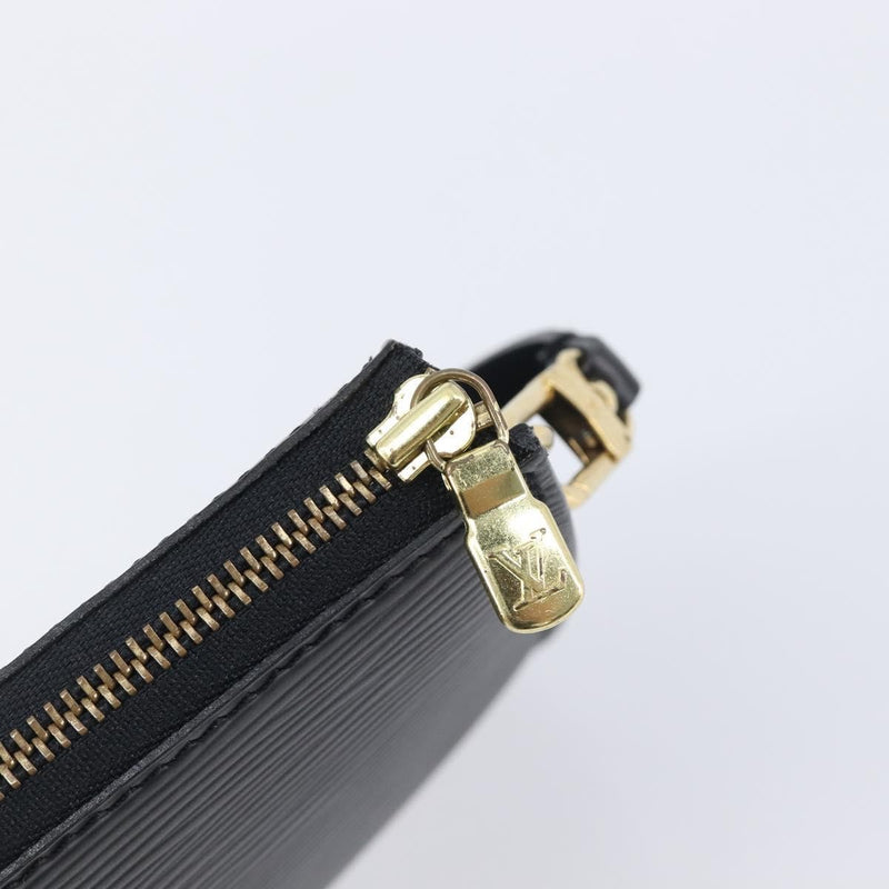 Louis Vuitton Pochette Accessoires Epi Leather Black Bag