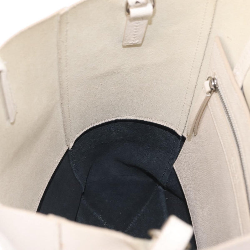 Celine Vertical Bi-Cabas Leather Black Bag
