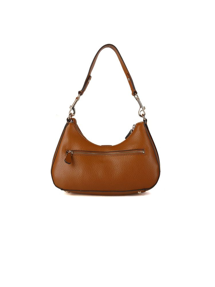 Guess Jessa Shoulder Bag — Caramel Polyurethane