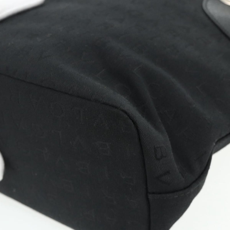 Bvlgari Logomania Canvas Black Bag