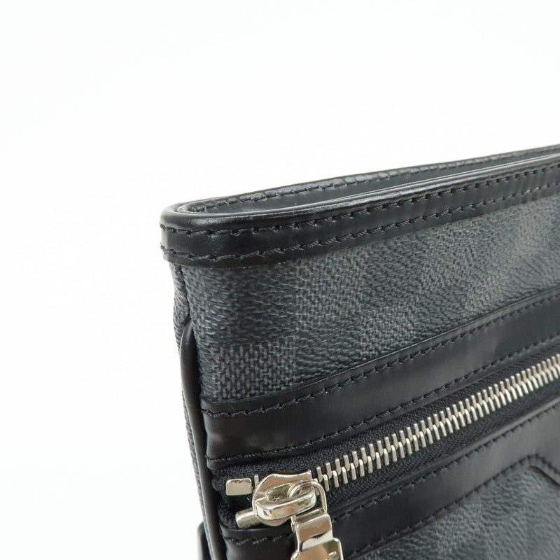 Louis Vuitton Thomas Damier Graphite Black Canvas Bag