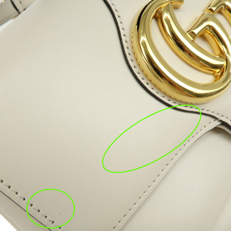Gucci Arli Leather White Bag