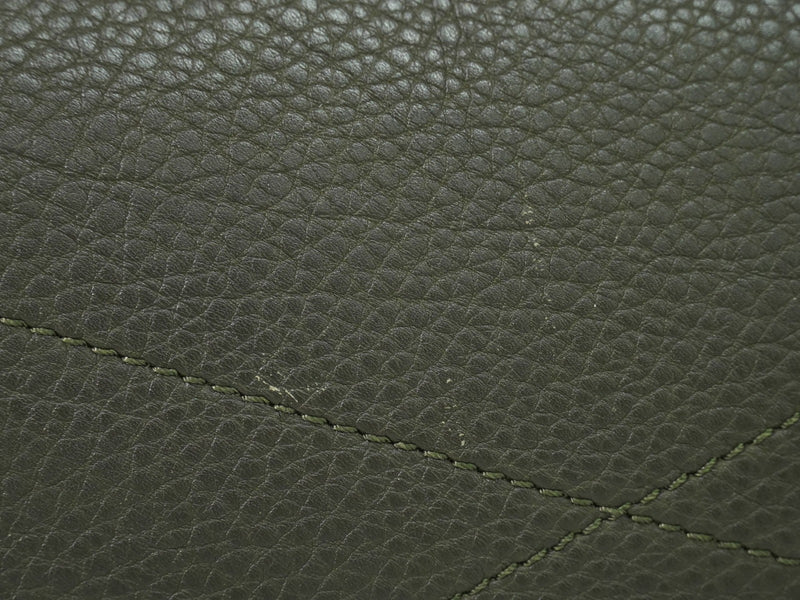 Louis Vuitton Stellar Mahina Leather Khaki Bag