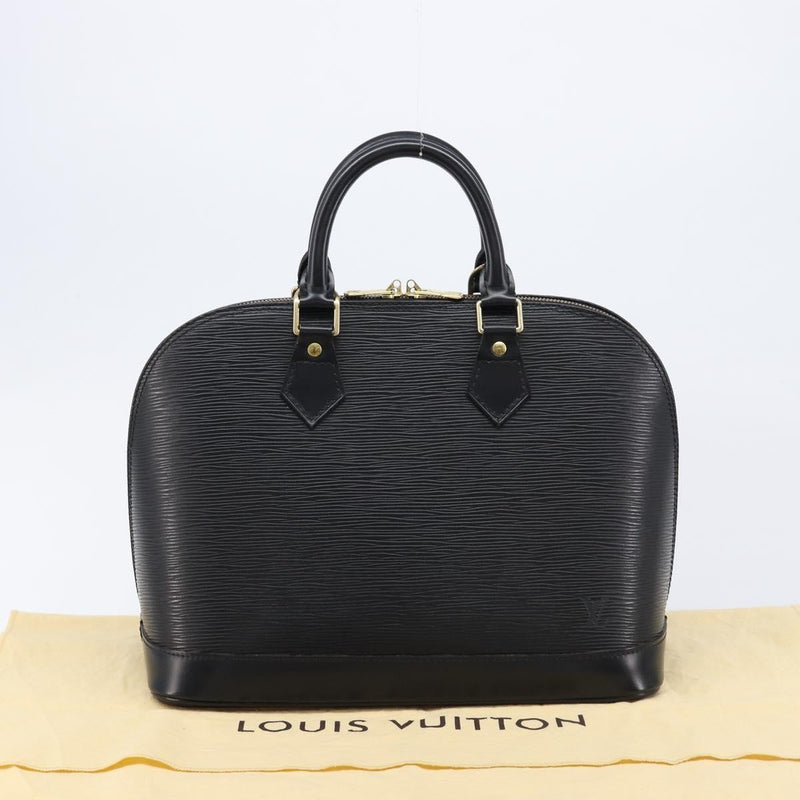 Louis Vuitton Alma Epi Leather Black Bag
