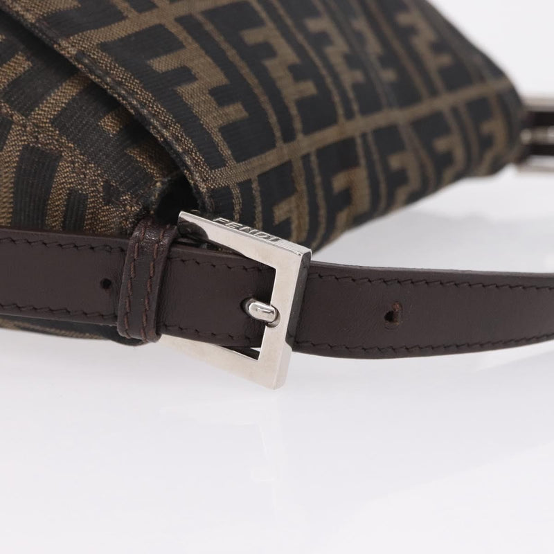 Fendi Zucchino Mamma Baguette Canvas Multicolour Bag