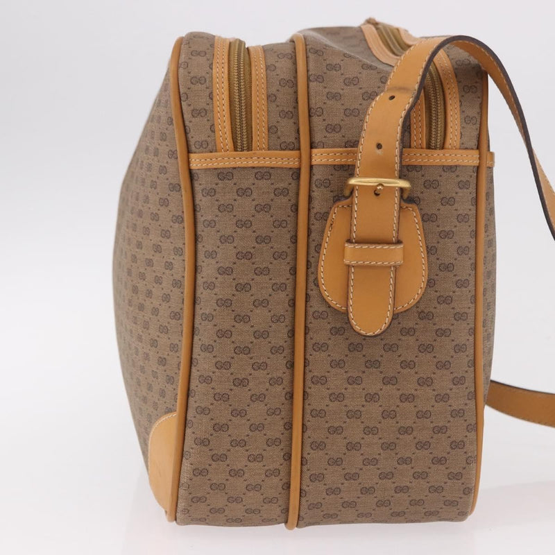 Gucci Micro Gg Canvas Beige Bag