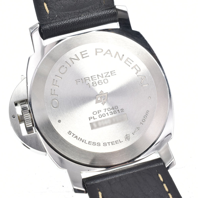 Panerai Luminor Marina Manual Stainless Steel And Leather Watches