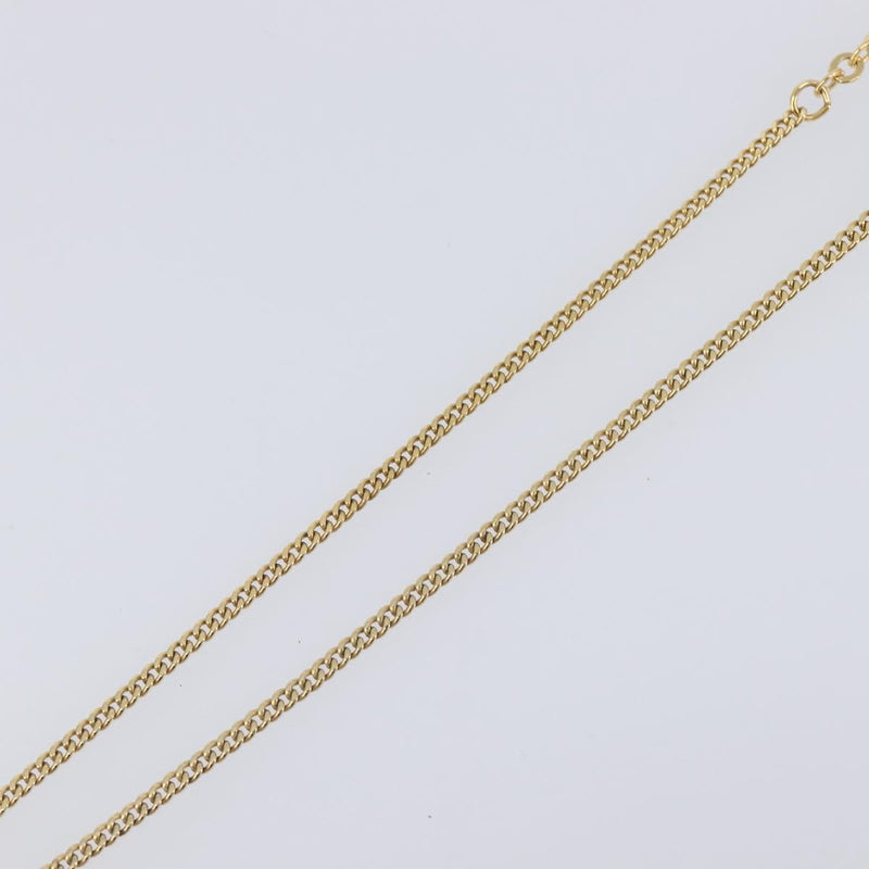 Christian Dior Cd Cube Charms Pendant Metal With Crystals Gold Bijoux