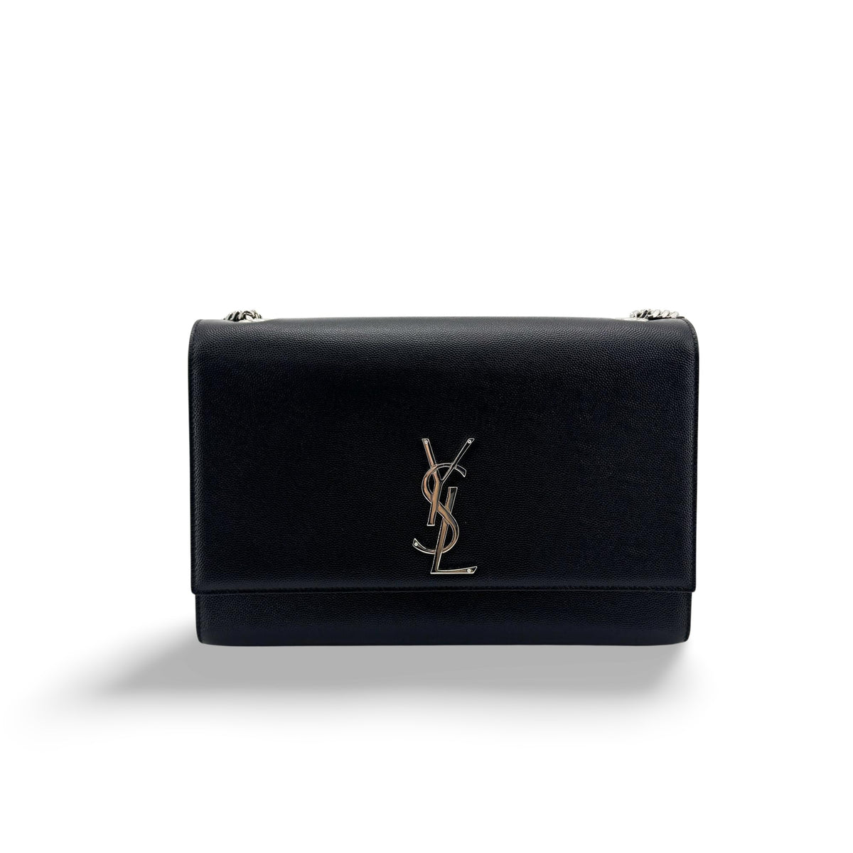 Saint Laurent Classic Monogram Leather Black Bag