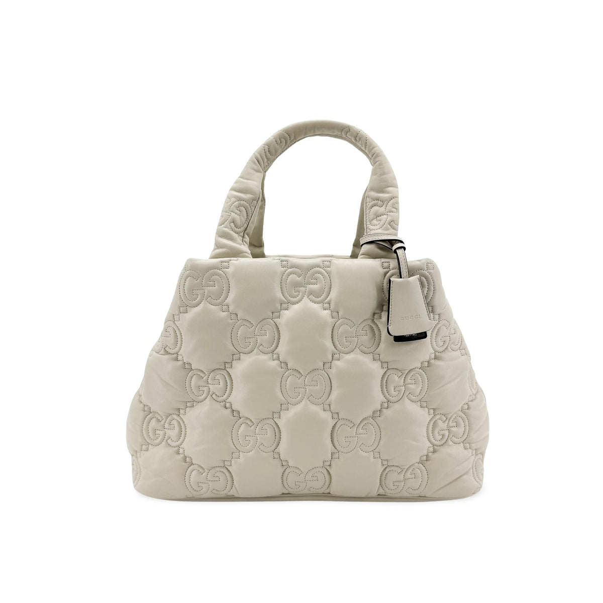 Gucci Gg Marmont Matelassé Leather White Bag