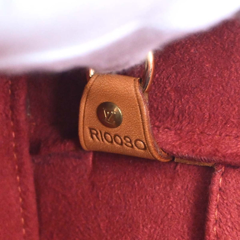 Louis Vuitton Nubie Weekender Nomade Leather Brown Bag