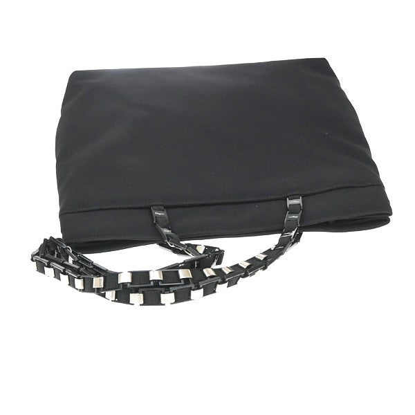 Salvatore Ferragamo Vala Tote Nylon Black