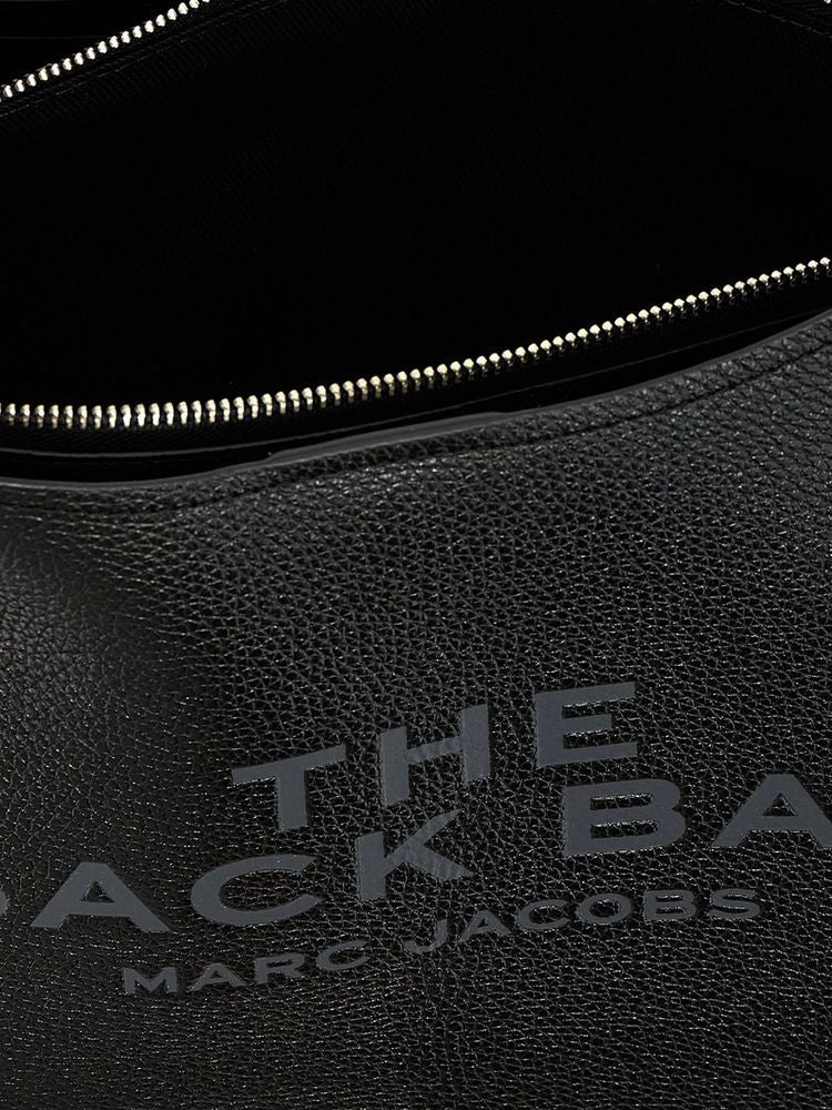 Marc Jacobs Pebbled Leather Shoulder Bag — Black Cow