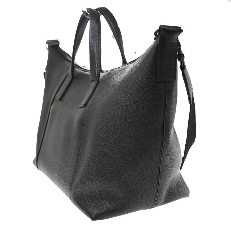 Balenciaga Hourglass Carryall Leather Black Bag