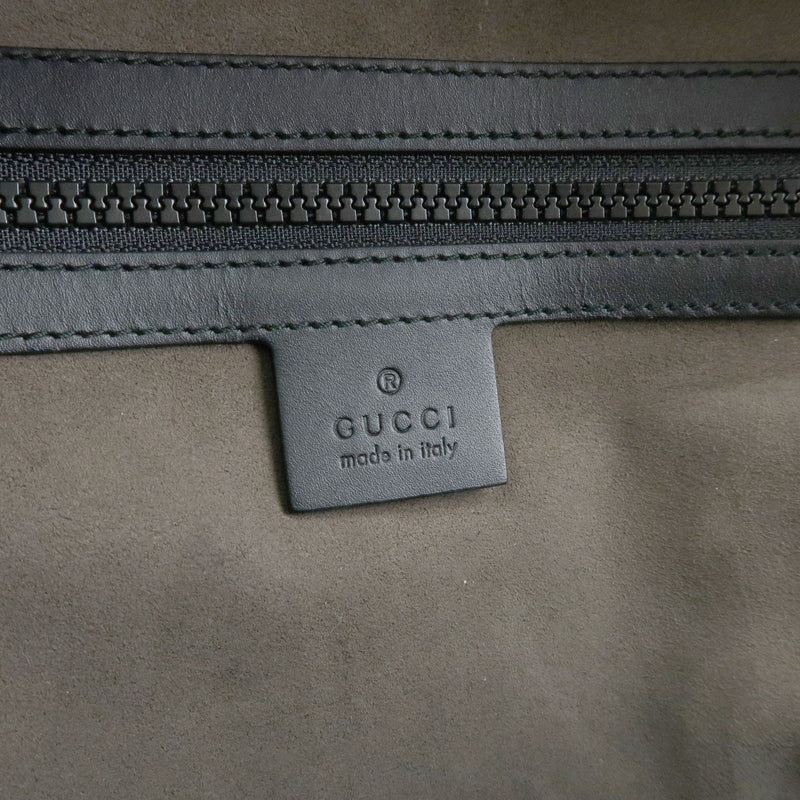 Gucci Zip Pocket Gg Coated Canvas Beige Bag