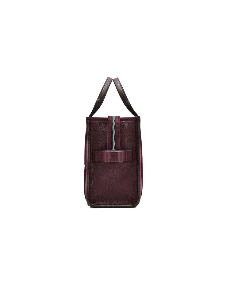 Marc Jacobs Suede Leather Tote Bag — Purple