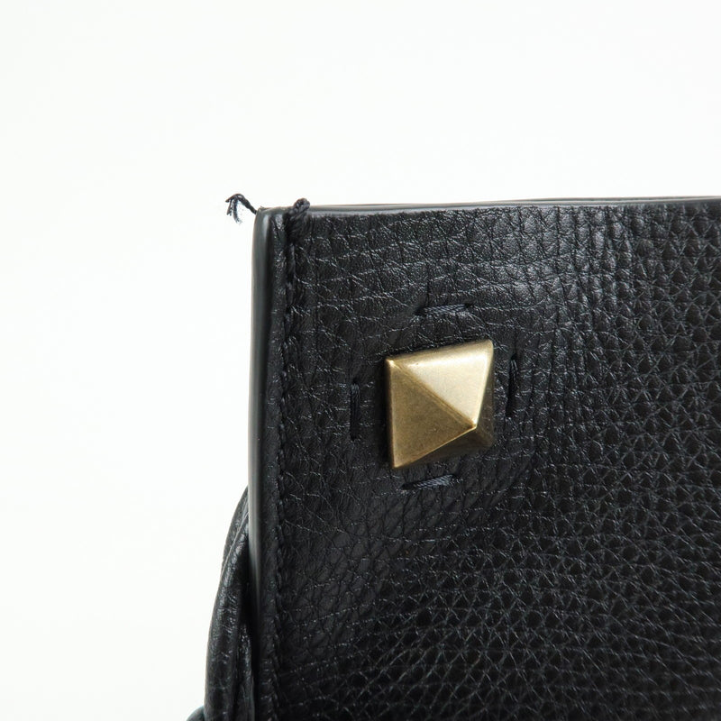 Valentino Garavani Vintage Leather Black Bag