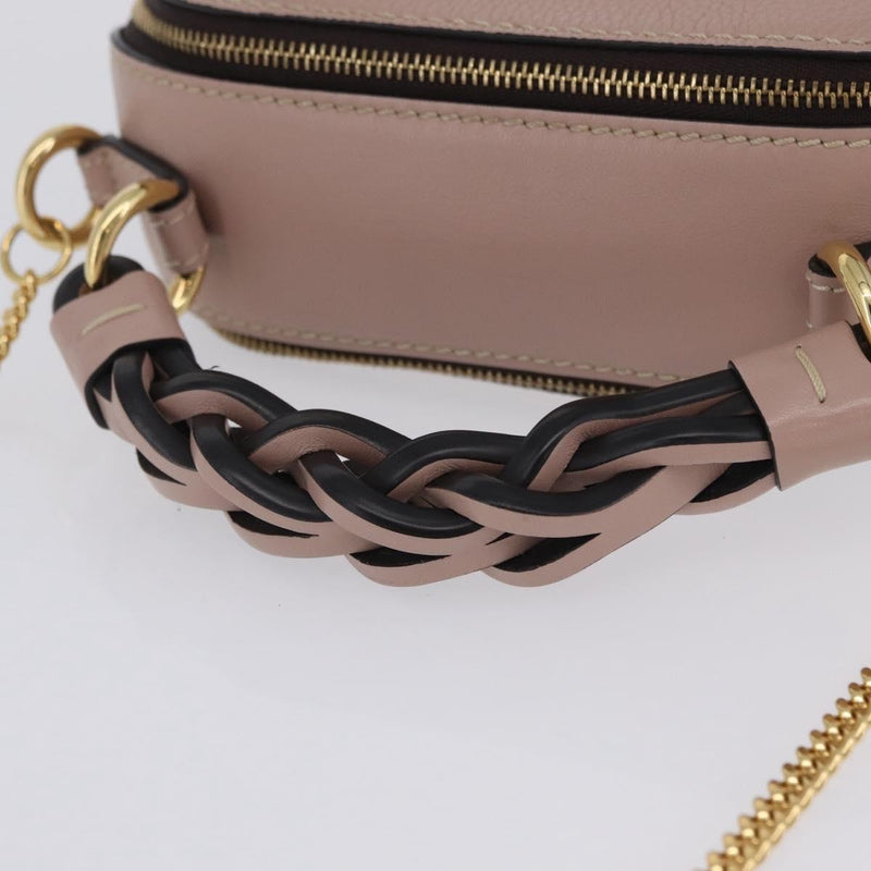 Chloe Daria Chain Leather Pink Bag