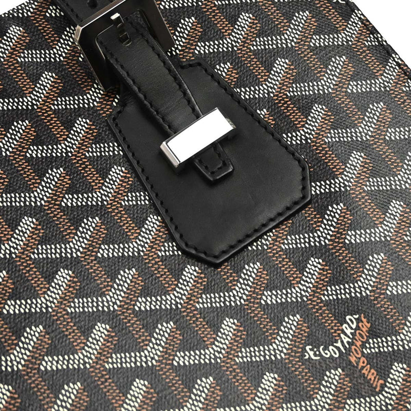 Goyard Comores Coated Canvas Black Bag