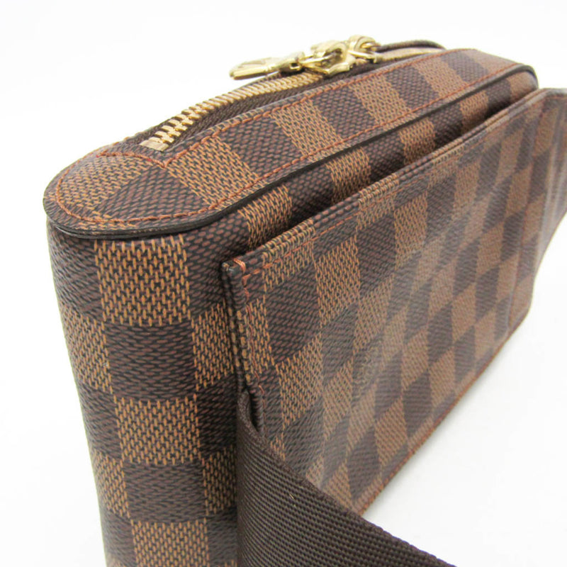 Louis Vuitton Geronimos Waist Damier Ebene Brown Canvas Bag