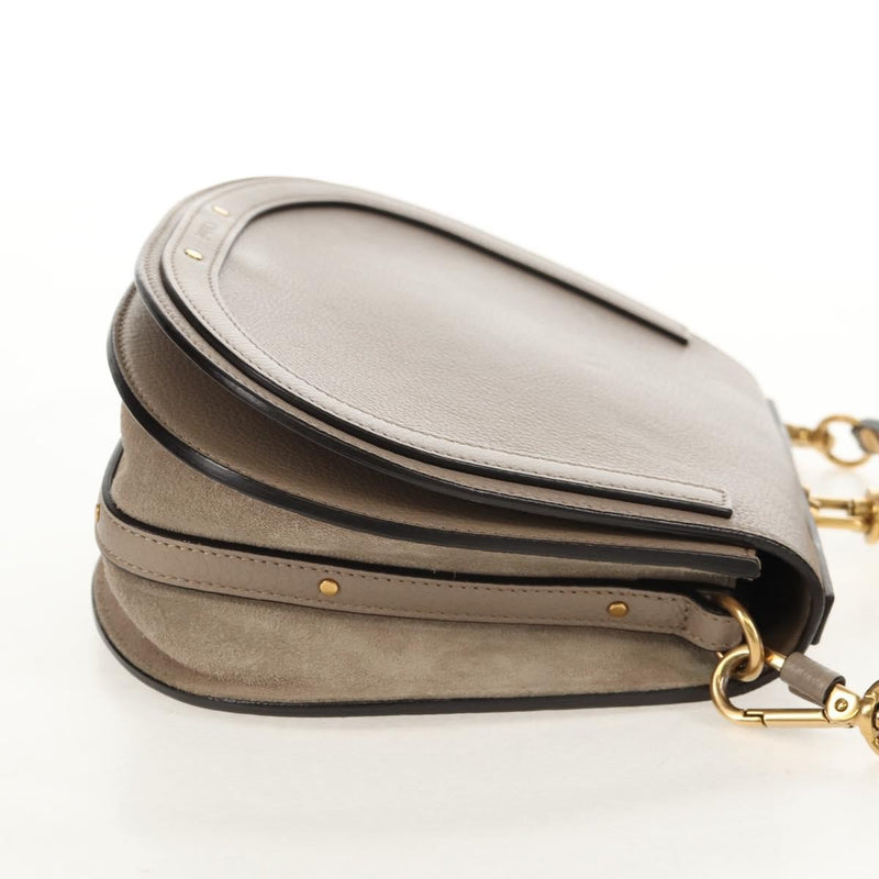 Chloe Nile Leather Beige Bag