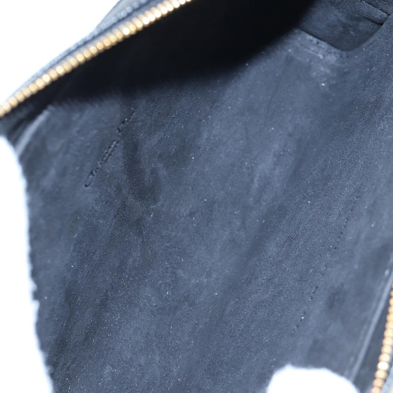 Christian Dior Caro Double Leather Black Bag